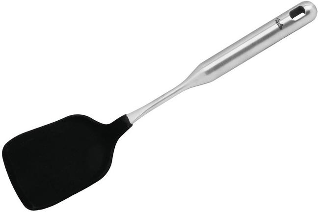 Afbeelding voor Fissler Essential Wok Turner With Silicone 002-014-12-000-0 spatel met siliconen