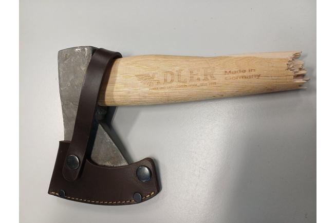 Bild für Adler Rheinlandbeil, Handbeil, rot-schwarz