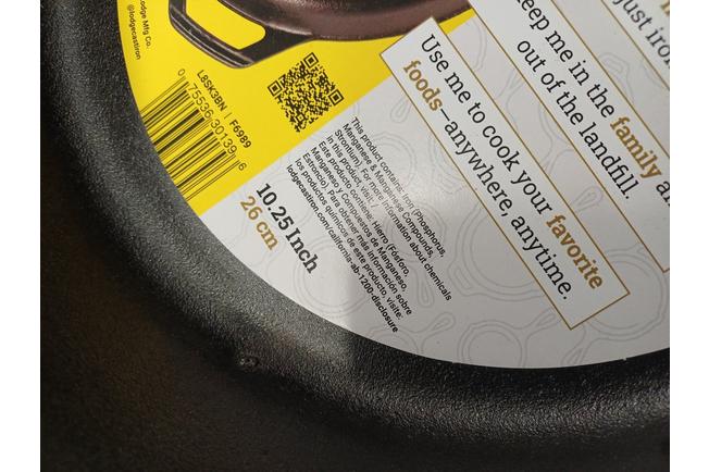 Bild für Lodge Classic Cast Iron "Buffalo Nickel" Logo L8SK3BN, Durchmesser ca. 26 cm, Bratpfanne