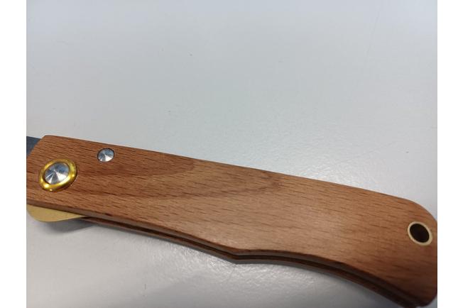 Bild für Böker Plus Rusticus Medium 01BP0041, Satin 420 Stainless Steel, Brown Wood Taschenmesser