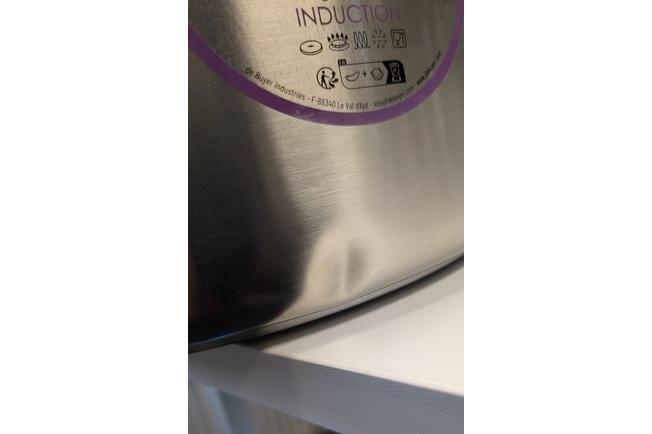 Bild für de Buyer Prim’Appety 3506.32 niedriger Kochtopf ohne Deckel, 32 cm, 14 L