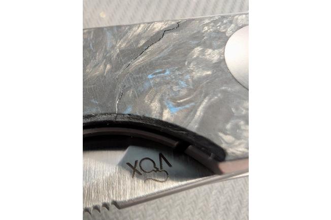 Image pour Viper Belone 5970TIFCB Dark Matter Blue Carbon Fiber, couteau de poche, Jesper Voxnaes design