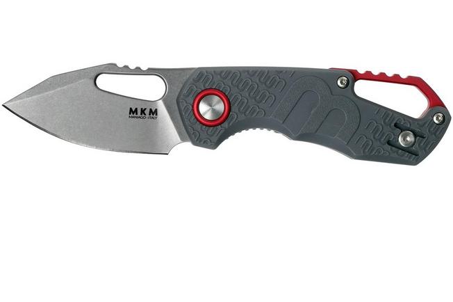 Bild für MKM Isonzo FX03-3PGY Clip Point Wolf Grey FRN Taschenmesser, Jesper Voxnaes Design
