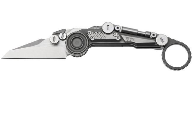 Bild für NOC Knives Shuukaku MT-1106 Two Tone M390, Titanium Grey Inlay, Taschenmesser