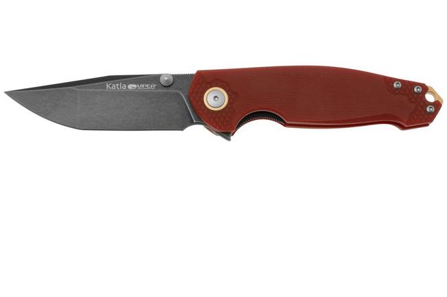 Bild für Viper KATLA V5984GR3D, 3D Red G10, Jesper Voxnaes Design, Taschenmesser, Limited Edition