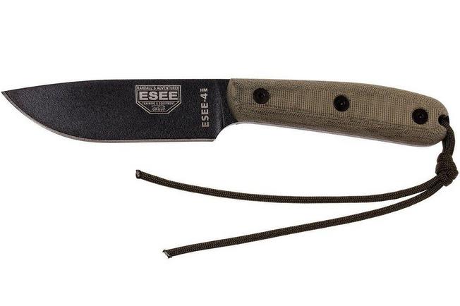 Bild für ESEE Knives Model 4HM Modifizierter Handgriff, braune Lederscheide