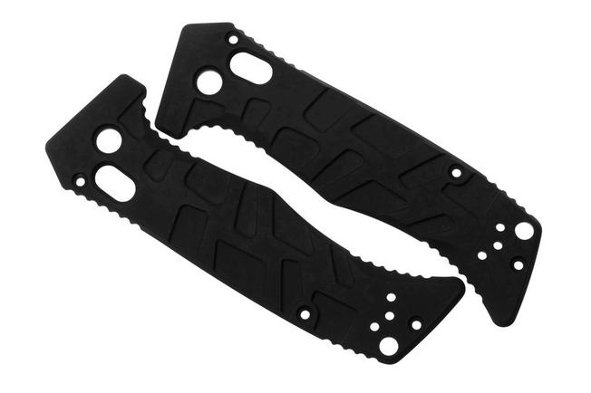 Bild für Lex Custom Benchmade Mini Adamas Scales MATH190 Turtle Armor Black Titanium, Griffschalen