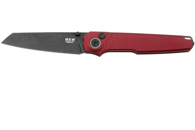 Bild für MKM Miura MK-MI-ARDB Blackwashed MagnaCut, Red Aluminium, Taschenmesser, Simone Tonolli Design