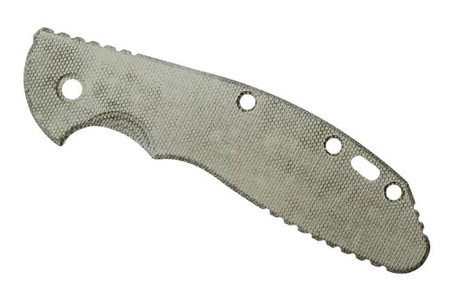 Bild für Rick Hinderer XM24 Griffschale, Smooth OD Green Canvas Micarta