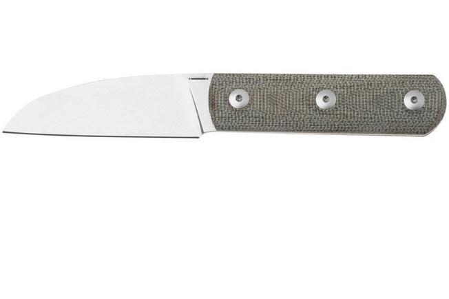Bild für StraightLine Ally AL-GC Green Canvas Micarta, Fahrtenmesser
