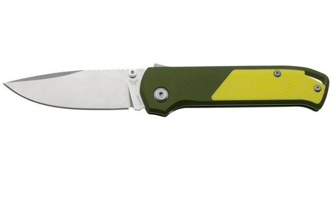 Bild für Flytanium Arcade Shark-Lock 1253 Stonewashed, OD Green Aluminum, Yellow G10 Inlay, Taschenmesser
