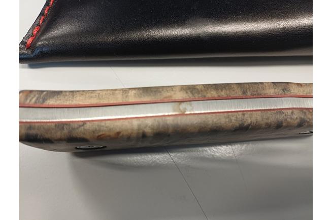 Image pour Marttiini Tundra 352015 GR Dark Curly Birch, couteau d'outdoor