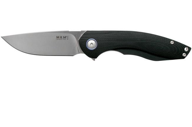 Image for MKM Timavo VP02-GBK Black G10 pocket knife, Voxnaes design