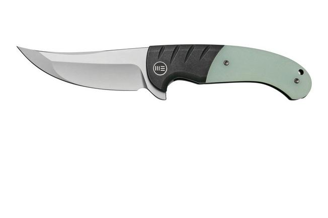 Bild für WE Knife Curvaceous WE20012-3 Black Titan, G10 Natural Taschenmesser, Eric Ochs Design