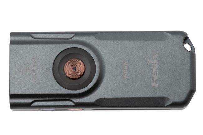 Image for Fenix E06R Grey keychain torch, 700 lumens