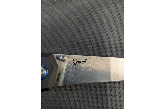 Image for MKM Edge Linerlock EGL-ABK Black Aluminum pocket knife, Graciut design