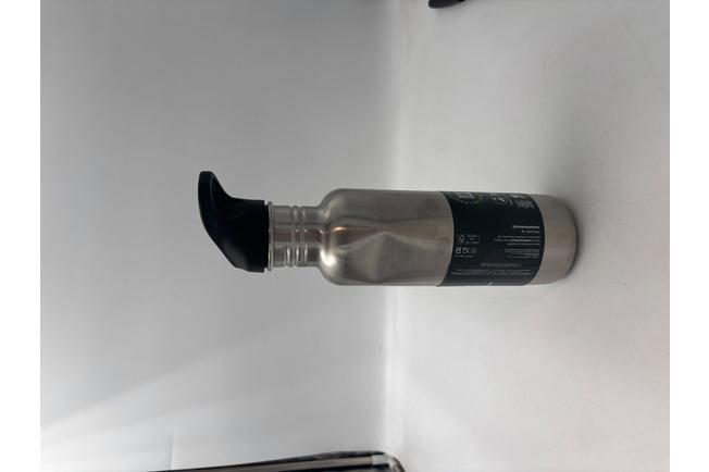 Image for Klean Kanteen Classic Water Bottle 1011192 Brushed Stainless, Flip Seal Sport Cap, bottle, 800 ml