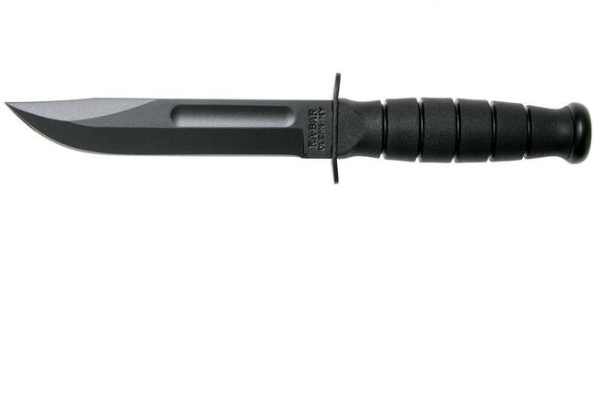 Image for KA-BAR Short 1256, fixed knife, leather sheath
