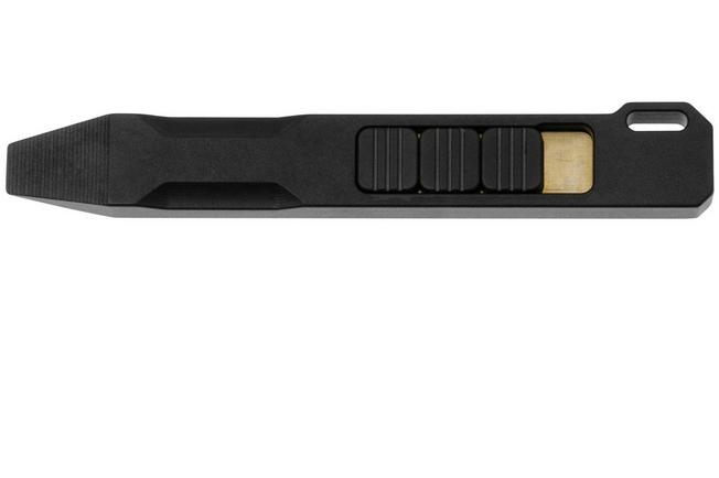 Image pour Big Idea Design Ti Pry Bar TI-PB-DLC Black DLC Titanium, mini pied de biche fidget