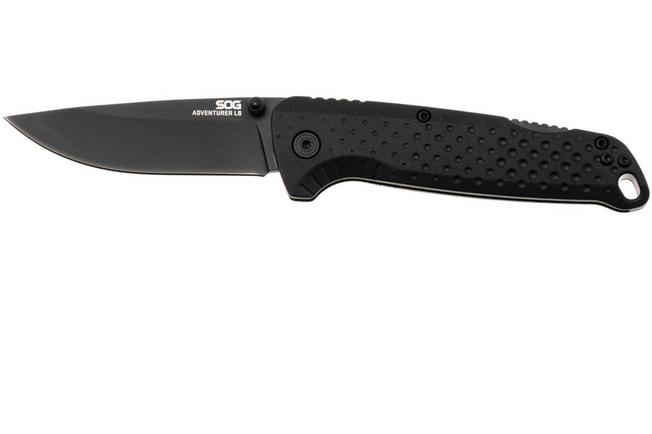 Bild für SOG Adventurer LB 13-11-01-43, PVD 5Cr15MoV, Black GRN, Taschenmesser