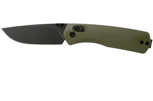 Bild für The James Brand The Carter, od green G10, black Taschenmesser KN108119-00