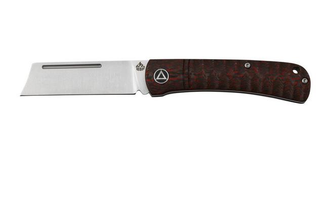 Bild für QSP Knife Hedgehog QS142-D, Red Carbon Fiber, Slipjoint Taschenmesser