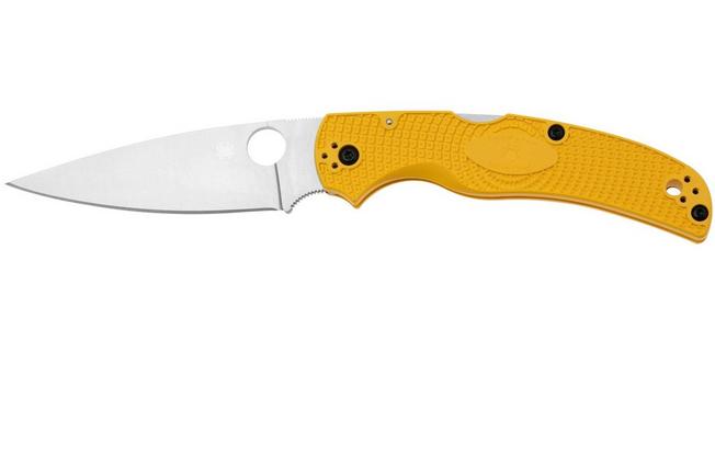 Imagen para Spyderco Native Chief Salt Lightweight CPM Magnacut C244PYL Yellow FRN, navaja