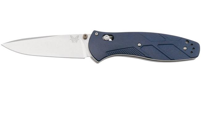 Afbeelding voor Benchmade Barrage 581-03 Stonewashed CPM S30V, Blue Canyon Richlite, zakmes