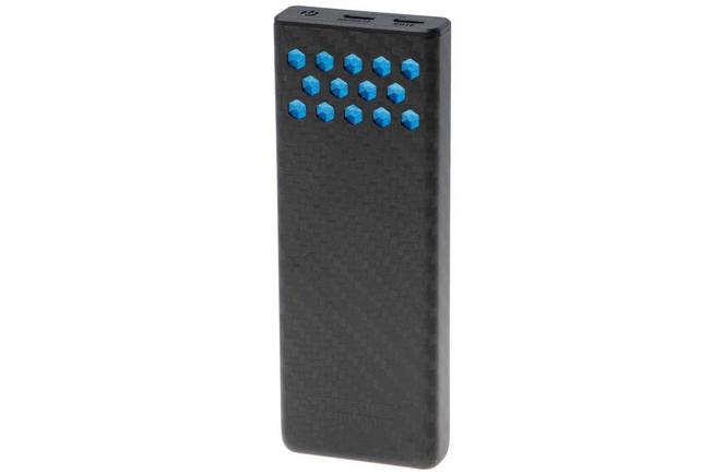 Image for Nitecore CARBO10000 Gen2 Powerbank, 10.000 mAh, blue