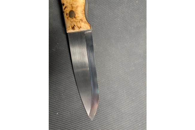 Afbeelding voor Casström Lars Fält Knife bushcraftmes Curly Birch, Sleipner, 11804, rechtshandig