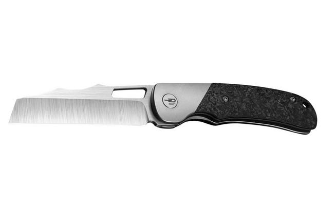 Image for Bestech SYN BT2306A Bead Blast Titanium Marbled Carbon Fiber, pocket knife