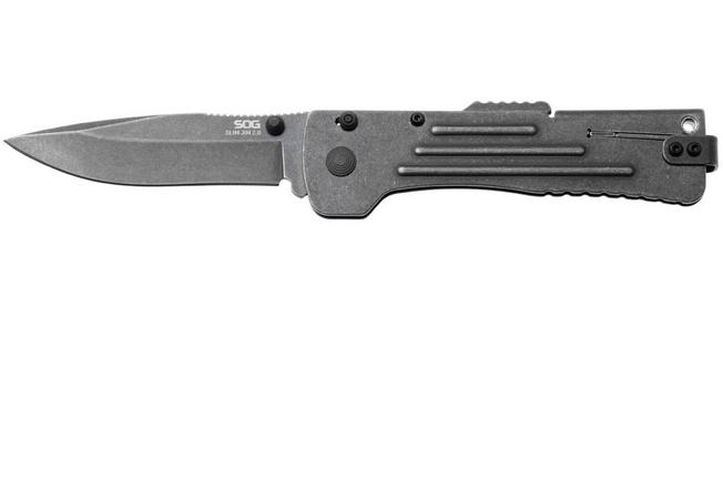 Afbeelding voor SOG SlimJim 2.0 SJ42-CP Blackwashed Blade, Blackwashed Stainless Handle, assisted zakmes