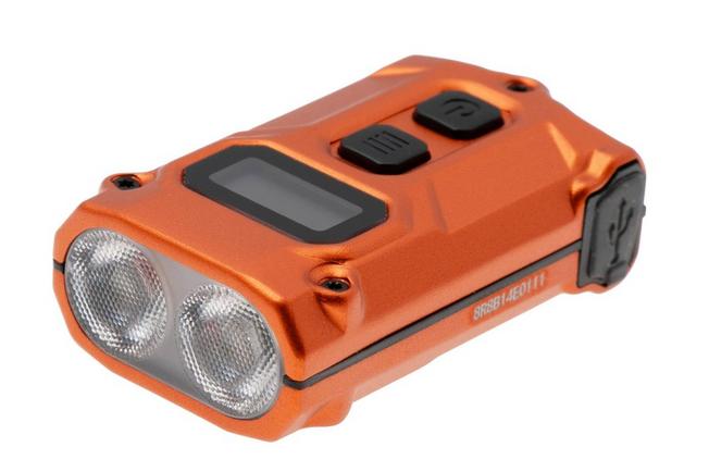 Afbeelding voor Nitecore TINI3 Alloy Orange, oplaadbare sleutelhangerzaklamp, 600 lumen