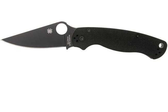 Afbeelding voor Spyderco Paramilitary 2 Black C81GPBK2 zakmes