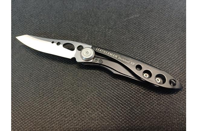 Imagen para Leatherman Skeletool Knife KB navaja plain Edge, negro 832385