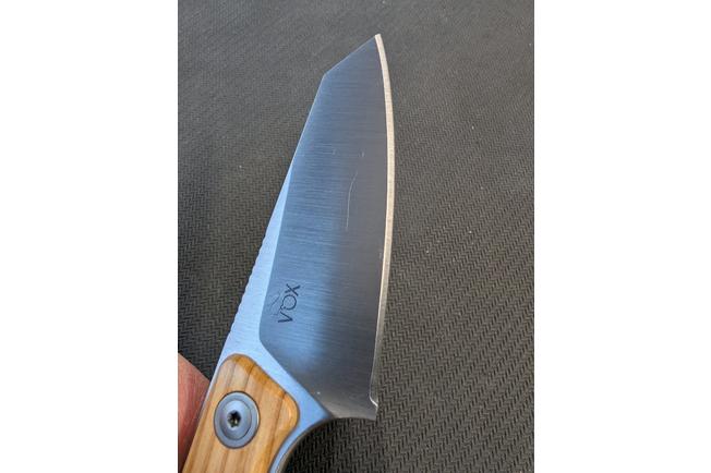 Bild für MKM Makro 2 Sheepfoot MK-MA02-O Olive Wood, feststehendes Messer, Jesper Voxnaes Design