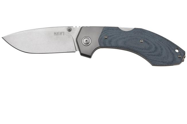 Imagen para MKM Hero MK HR-DCT Stonewashed Denim Canvas Micarta, navaja