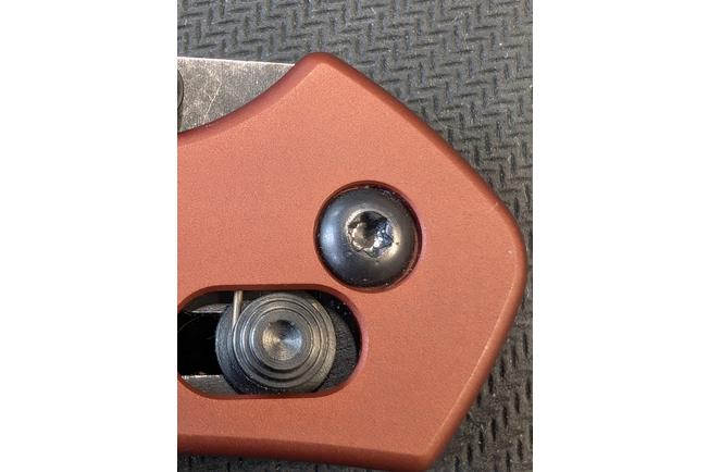 Bild für Benchmade 940BK-03 Osborne, DLC Battlewash CPM MagnaCut, Burnt Copper Aluminum Taschenmesser, Warren Osborne Design