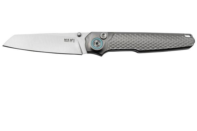Bild für MKM Miura Titanium, Satin MI-T Taschenmesser, Simone Tonolli Design