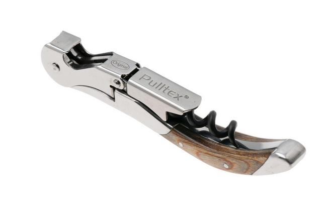 Image for Pulltex Pulltap's Toledo 109-161-00 Rosewood, Leather Case, waiter's corkscrew