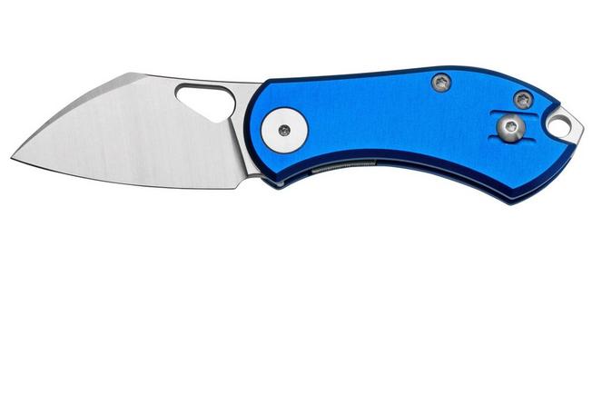 Image for GiantMouse ACE Nibbler Blue Aluminum, N690 pocket knife, Ansø and Voxnaes design