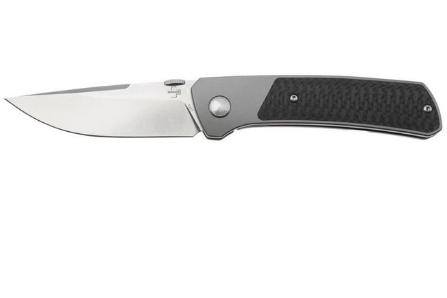 Image for Böker Plus Conductor 01BO514, S35VN, Carbon Fiber, pocket knife, Brian Efros design