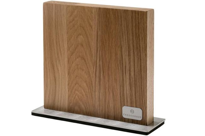 Image for Zassenhaus magnetic knife block oak wood