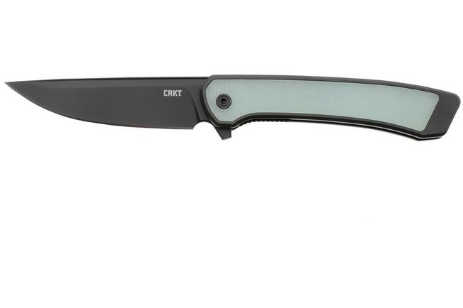 Imagen para CRKT Q Compact 7077J Black DLC CPM S35VN, Black DLC Aluminum, Gray G10 Inlay, navaja, Richard Rogers design