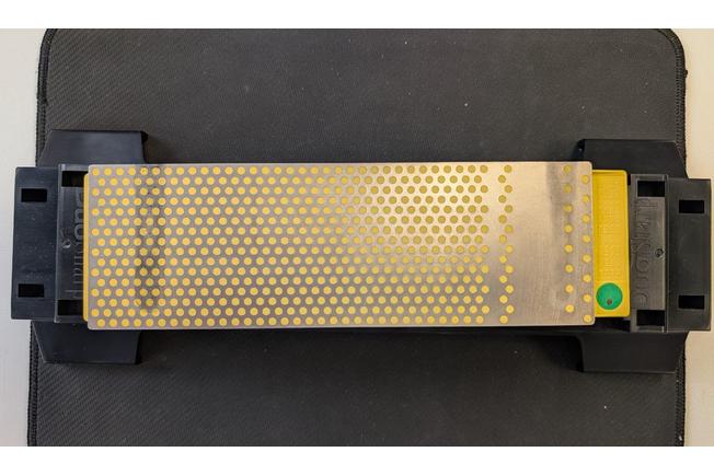 Image pour Pierre à aiguiser diamantée double, DMT DuoSharp plus Bench Stone, WM8EF-WB