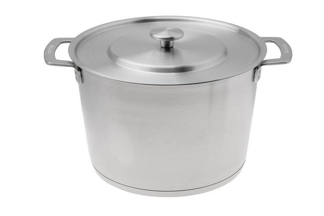 Image for Combekk S-S 151105 Recycled Stainless Steel, cooking pot with lid, 24 cm, 6.4L