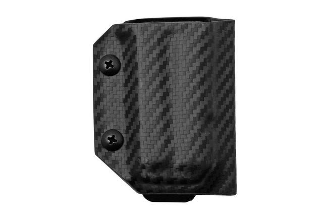 Image for Clip And Carry Kydex Sheath Leatherman Wave, Wave Plus, Carbon Fiber Black LWAVE-CF-BLK belt holster