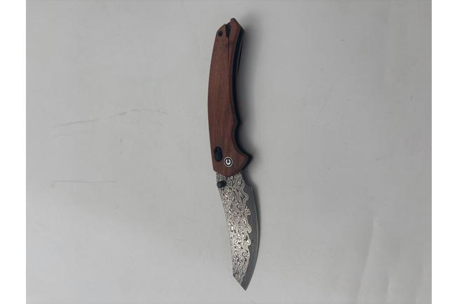 Bild für Civivi Sixgill C24050-DS1 Damascus Guibourtia Wood, Taschenmesser