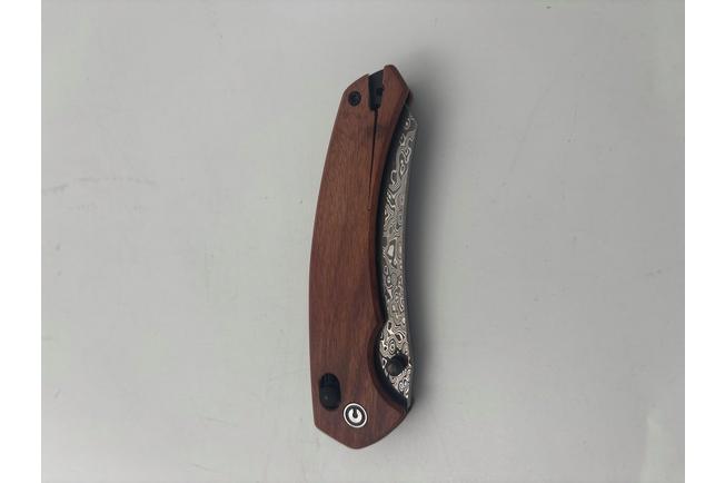 Bild für Civivi Sixgill C24050-DS1 Damascus Guibourtia Wood, Taschenmesser
