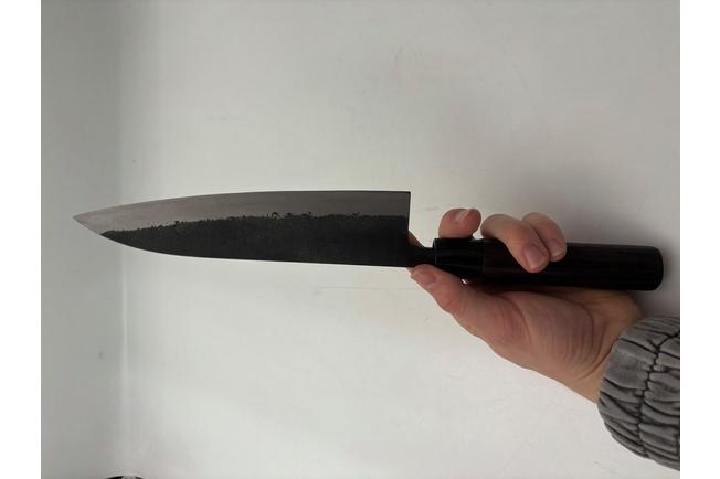 Bild für Munetoshi Nashiji Black Gyuto Kochmesser 21 cm